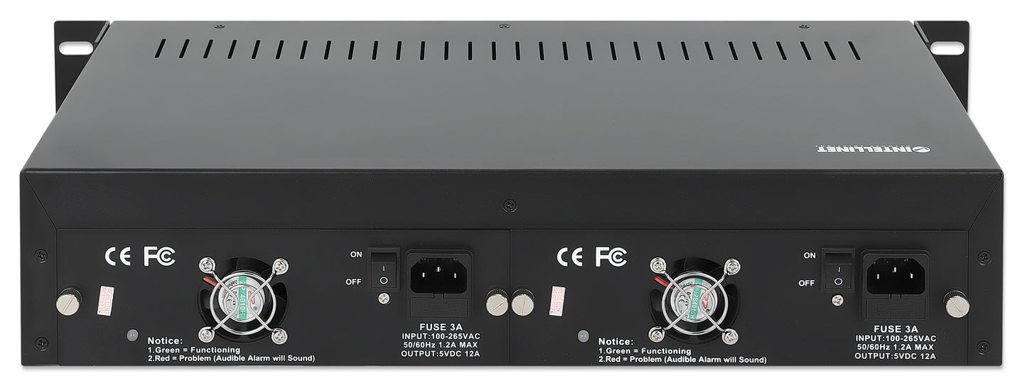 14-Slot Media Converter Chassis Image 4