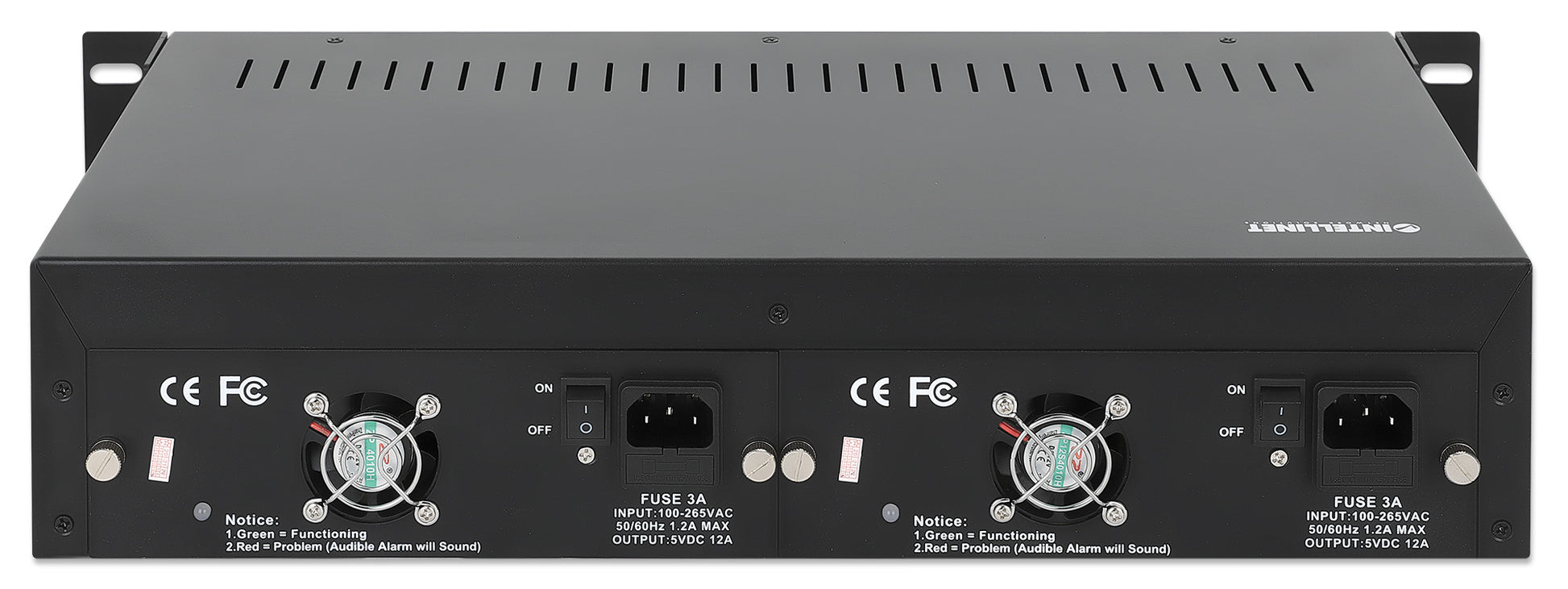 14-Slot Media Converter Chassis Image 4