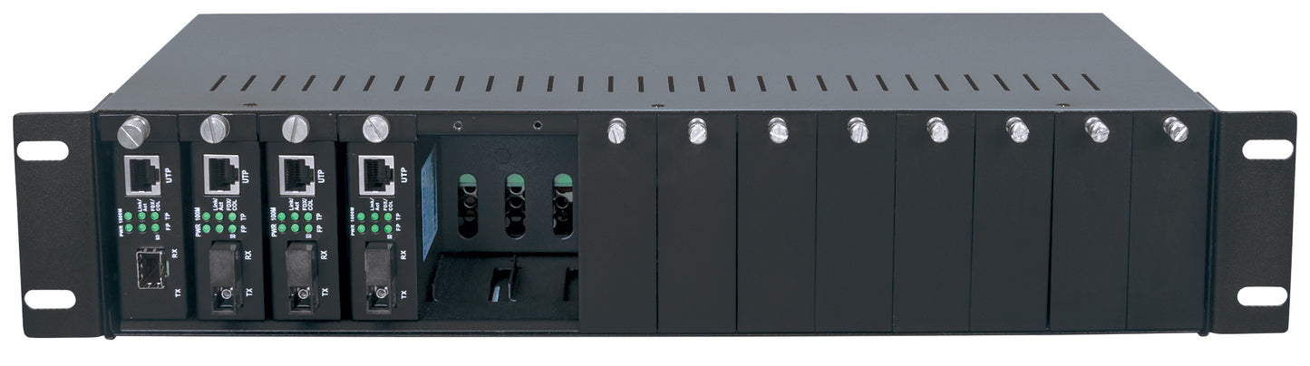 14-Slot Media Converter Chassis Image 5