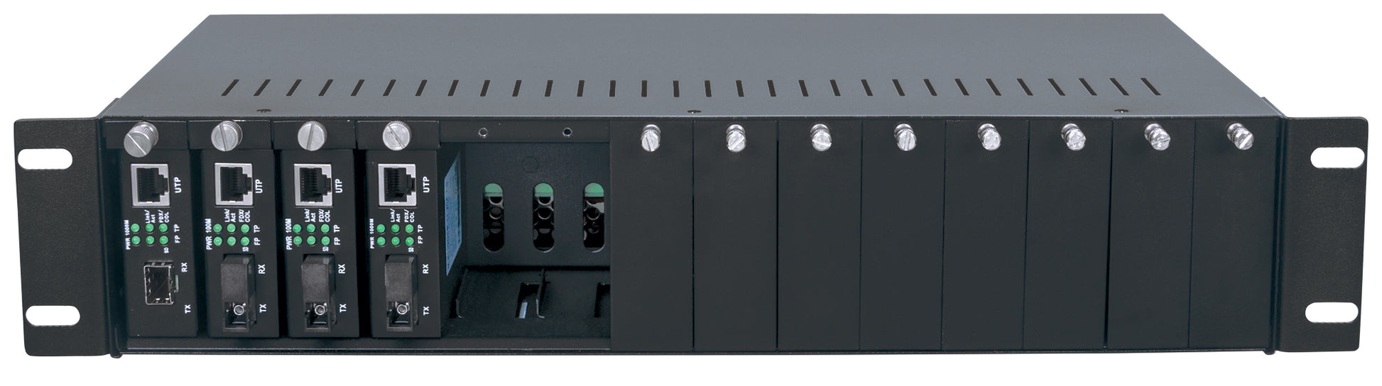 14-Slot Media Converter Chassis Image 5