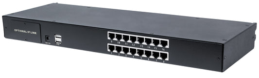 Modular 16-Port CAT5 VGA KVM Switch Image 1
