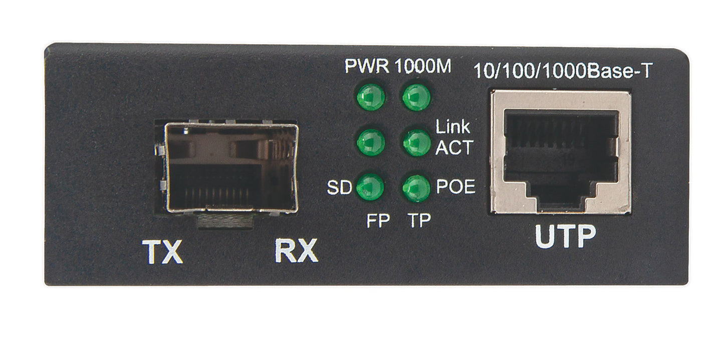 Gigabit PoE+ Media Converter Image 4