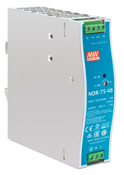 Industrial DIN-Rail Mount Power Supply Unit (PSU) 75 W Image 2