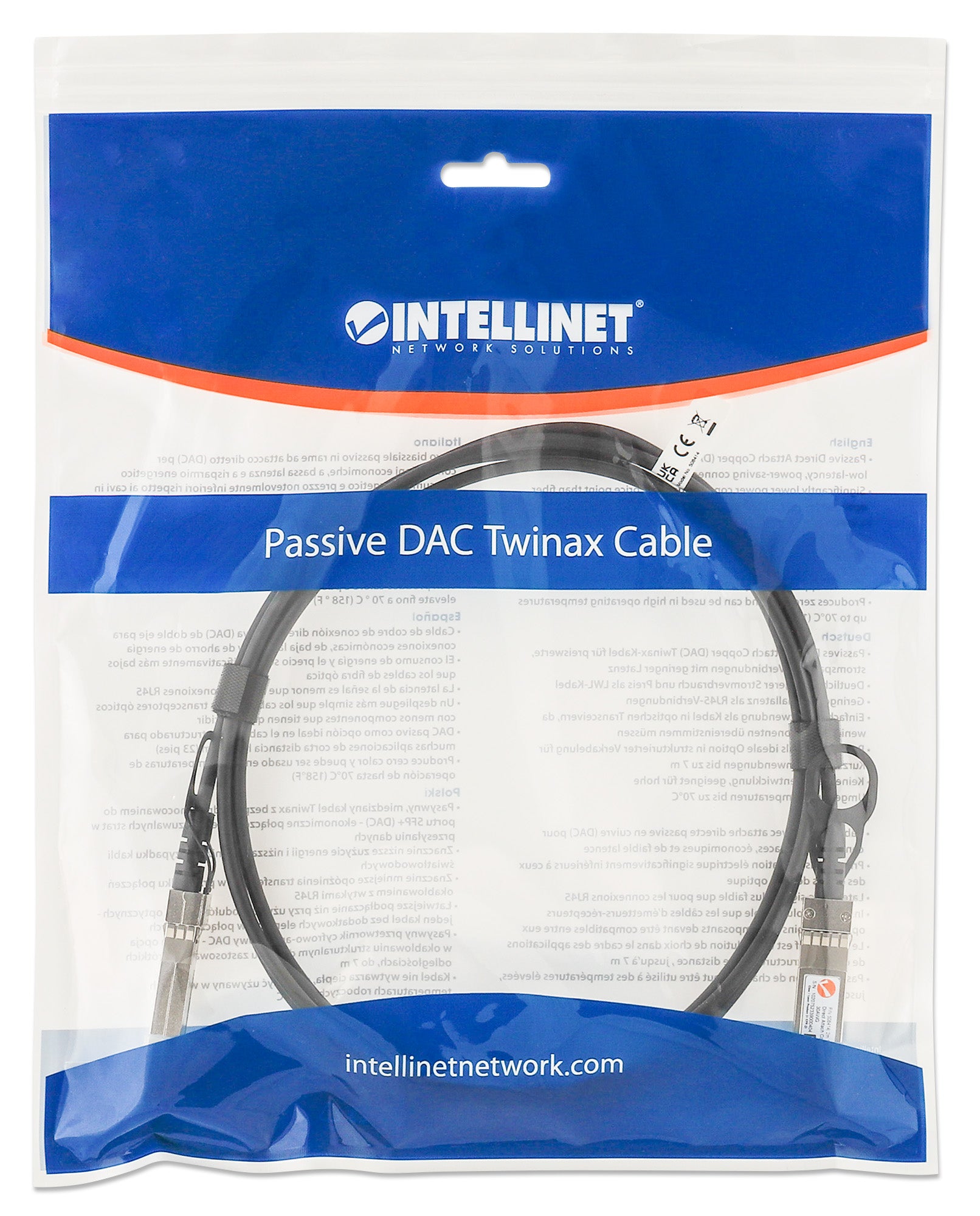 SFP+ 10G Passive DAC Twinax Cable Packaging Image 2