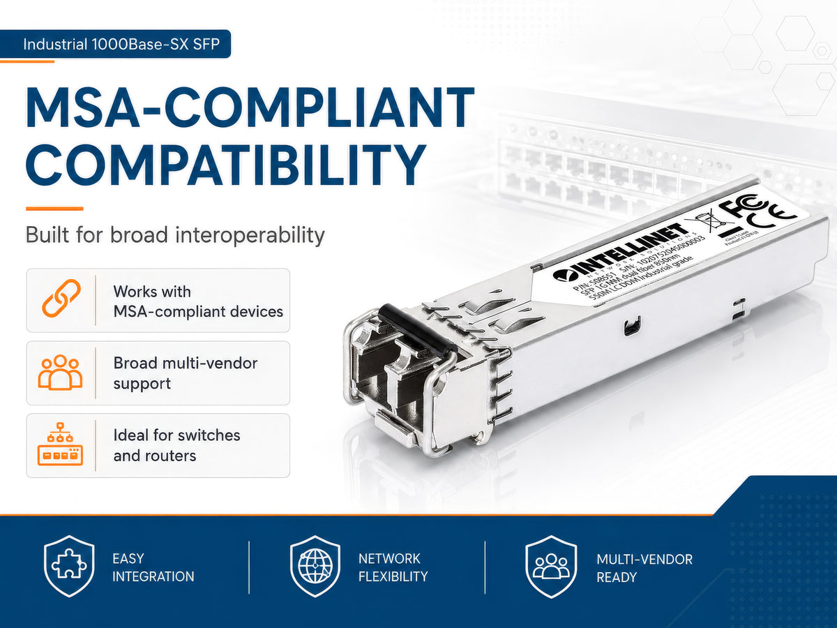 Industrial Gigabit Fiber SFP Optical Transceiver Module Image 7