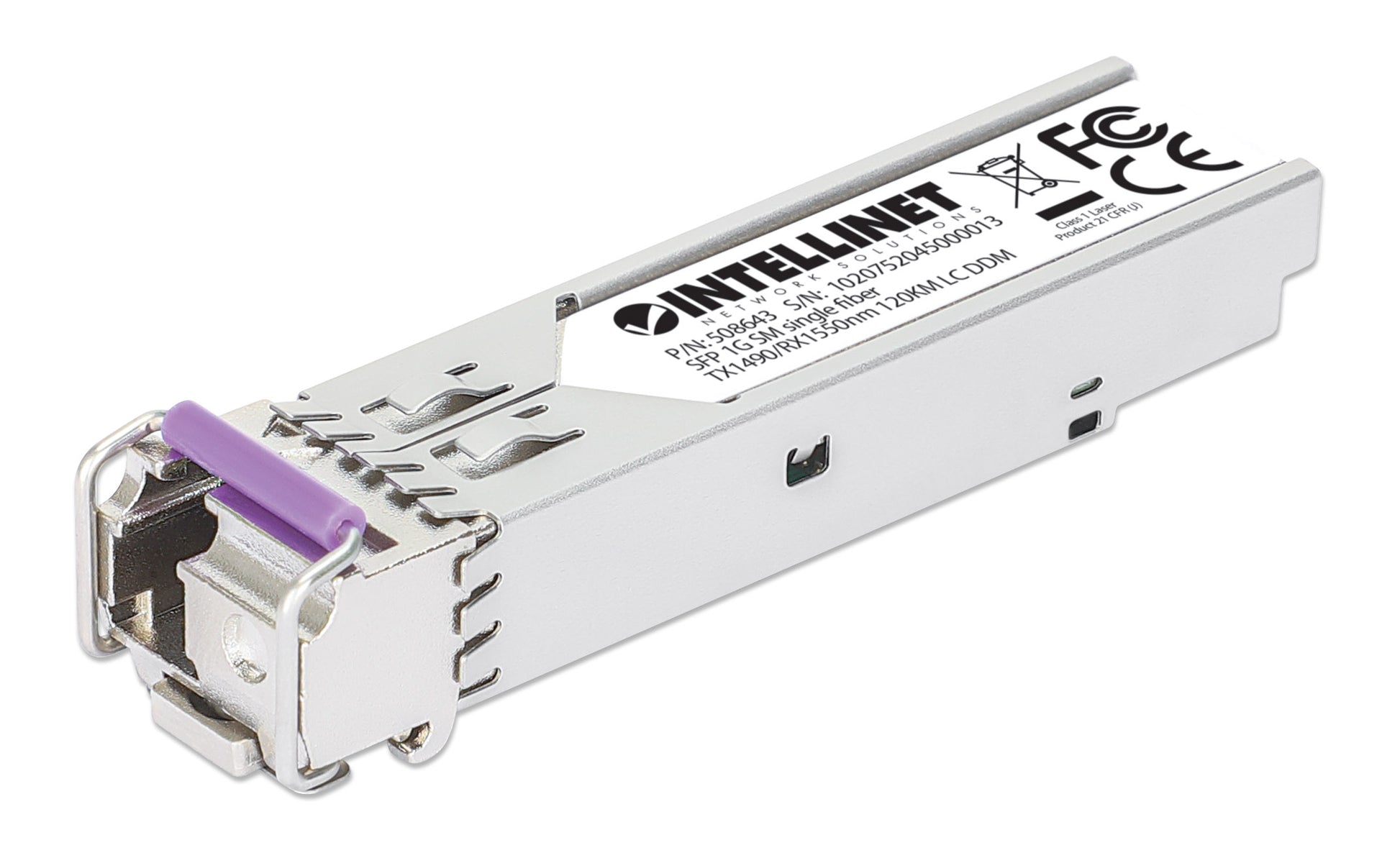 Gigabit Fiber WDM Bi-Directional SFP Optical Transceiver Module Image 1