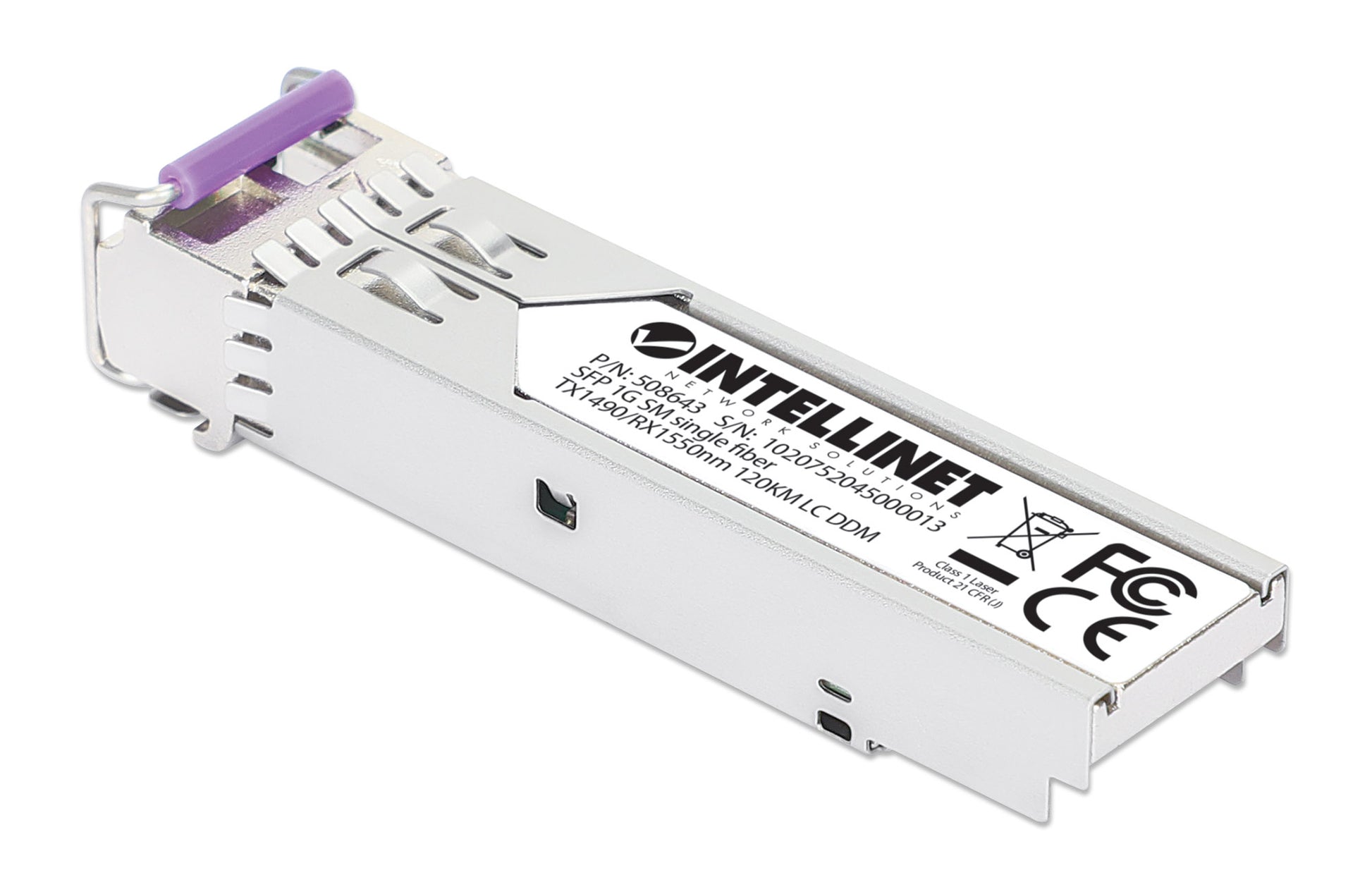 Gigabit Fiber WDM Bi-Directional SFP Optical Transceiver Module Image 2