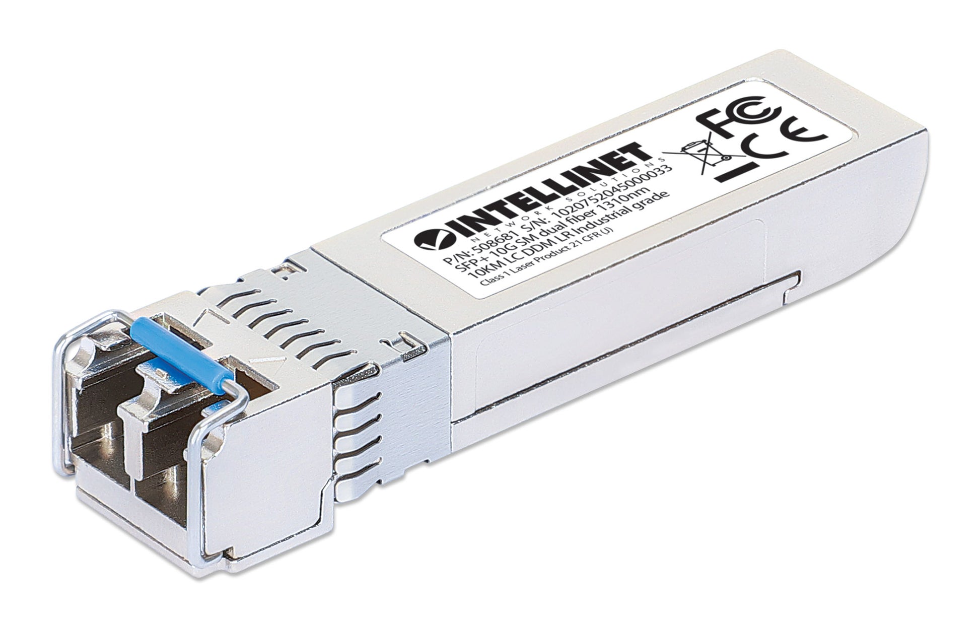 Industrial 10 Gigabit Fiber SFP+ Optical Transceiver Module Image 1