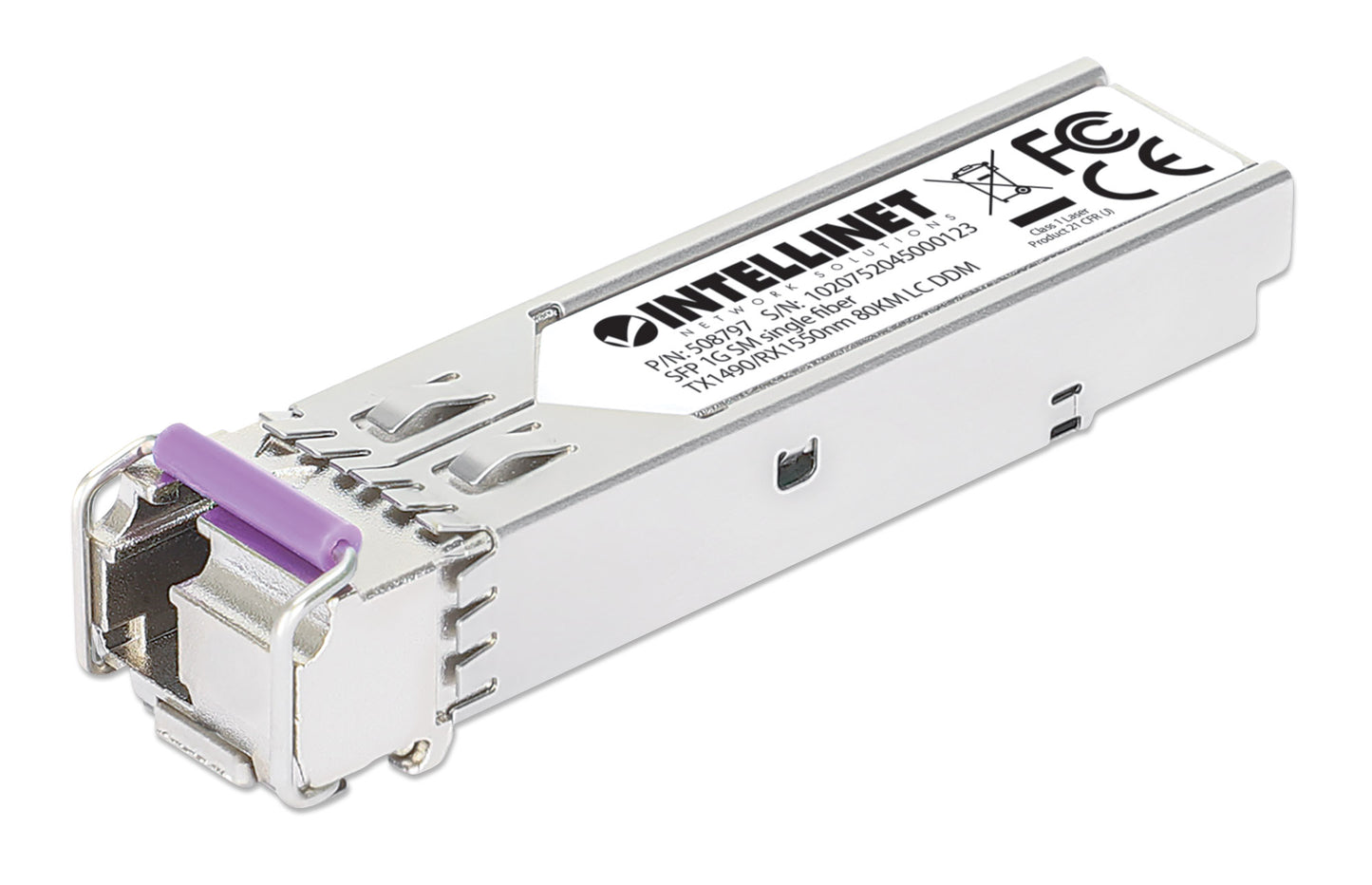 Gigabit Fiber WDM Bi-Directional SFP Optical Transceiver Module Image 1