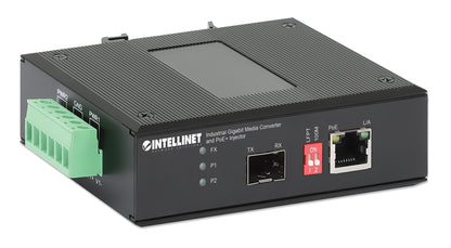 Industrial Gigabit Media Converter and PoE+ Injector 30W Image 4