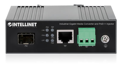 Industrial Gigabit Media Converter and PoE++ Injector 90W Image 7
