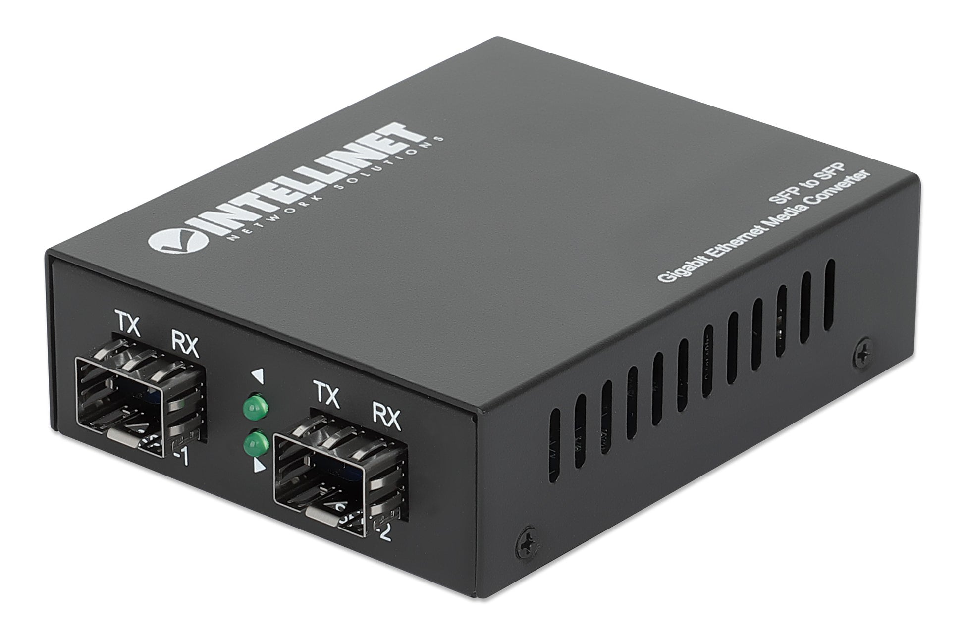 SFP to SFP Gigabit Ethernet Media Converter Image 1