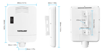 Outdoor PoE-Powered 5-Port Gigabit Switch with PoE Passthrough / 4-Port PoE+ Extender Image 12