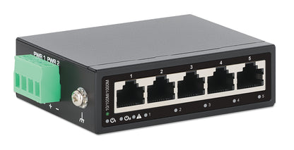 Industrial 5-Port Gigabit Ethernet Switch Image 3
