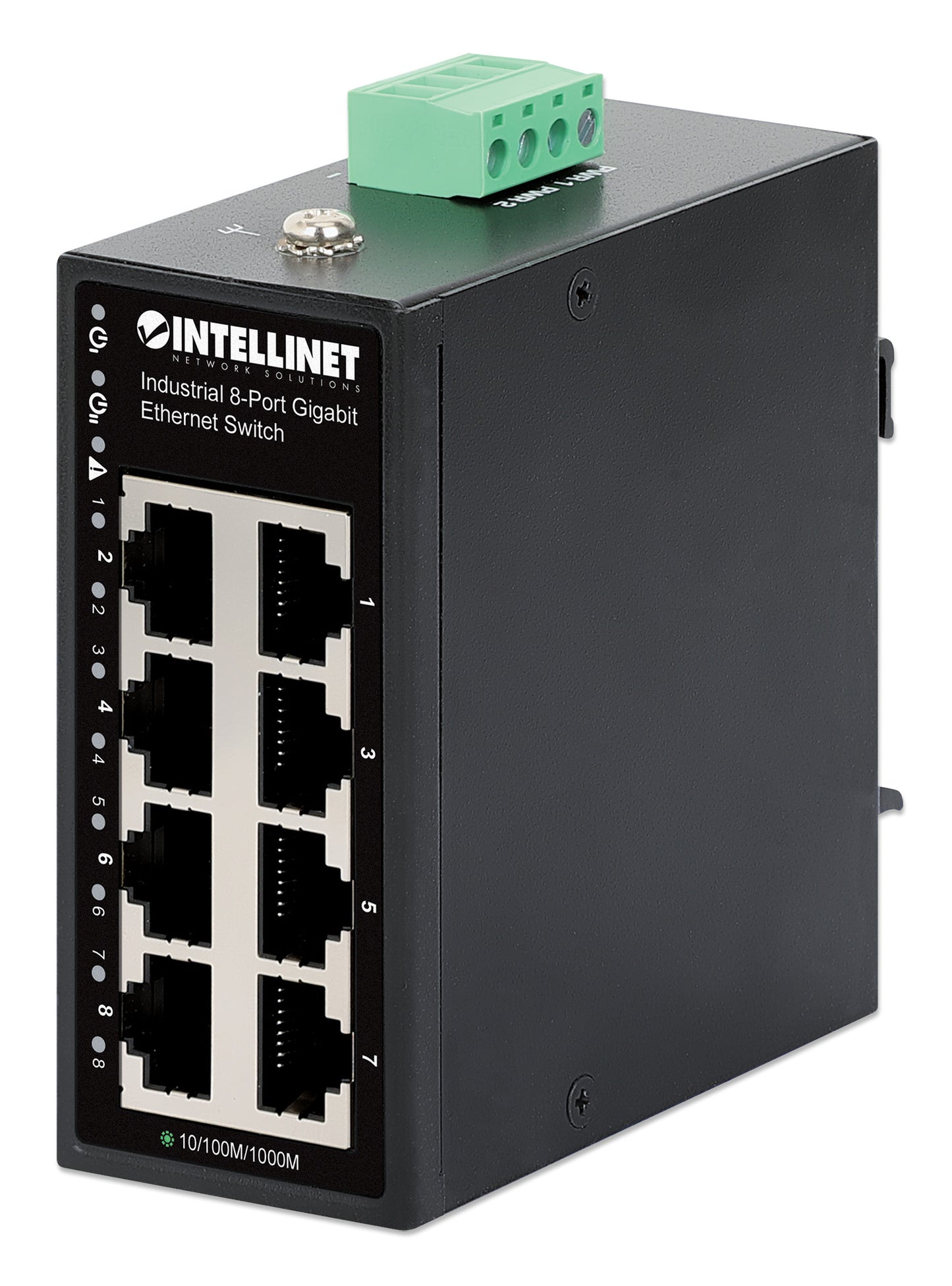 Industrial 8-Port Gigabit Ethernet Switch Image 1