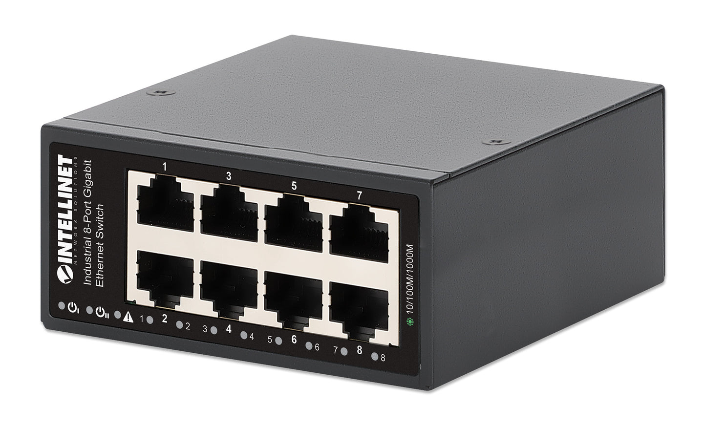 Industrial 8-Port Gigabit Ethernet Switch Image 2