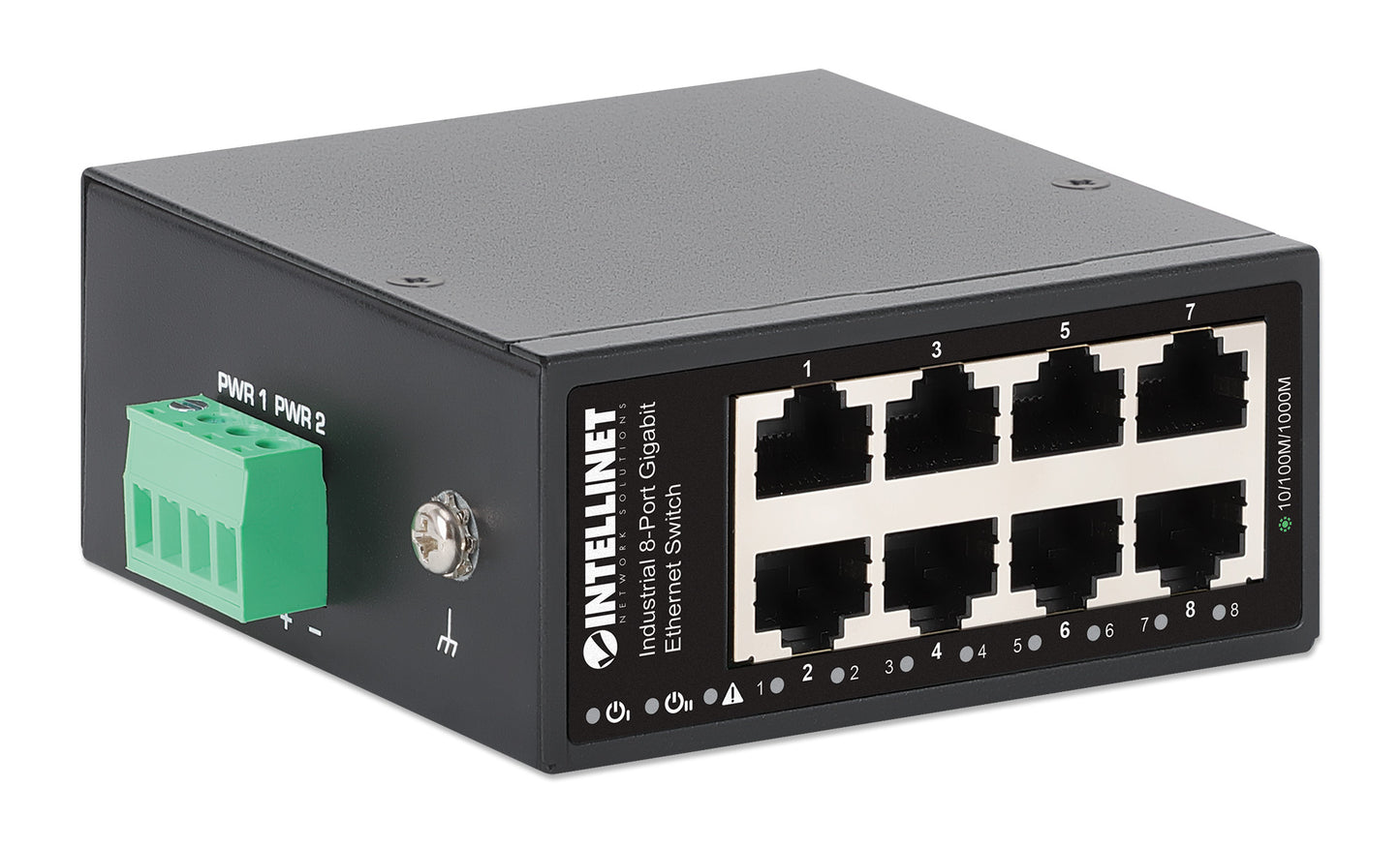 Industrial 8-Port Gigabit Ethernet Switch Image 3