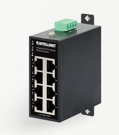 Industrial 8-Port Gigabit Ethernet Switch Image 9