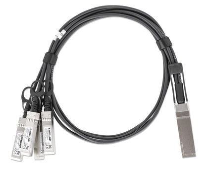 40G QSFP+ to 4 x 10G SFP+ Passive DAC Breakout Cable, 3 ft. Image 5
