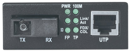 Fast Ethernet WDM Bi-Directional Single Mode Media Converter Image 3