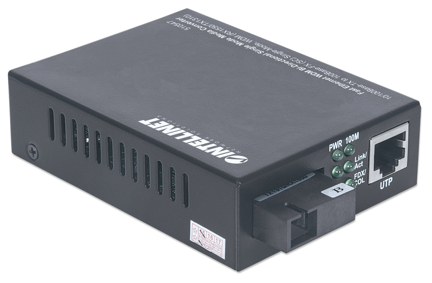 Fast Ethernet WDM Bi-Directional Single Mode Media Converter Image 2