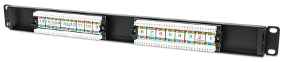 Cat6 16-Port Patch Panel, 1U Image 5