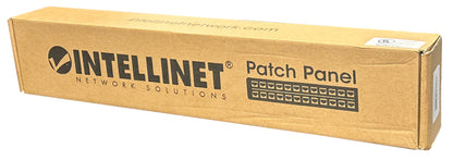 Cat6 24-Port Patch Panel, 1U Packaging Image 2