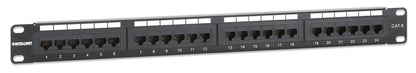Cat6 24-Port Patch Panel, 1U Image 3
