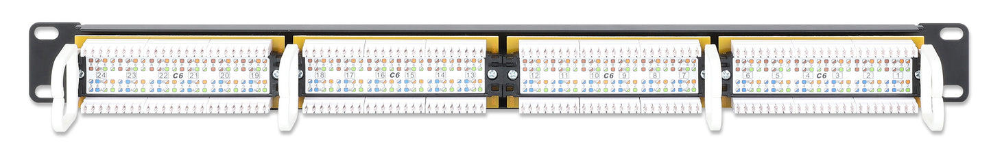 Cat6 24-Port Patch Panel, 1U Image 5