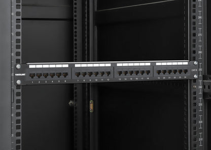 Cat6 24-Port Patch Panel, 1U Image 6