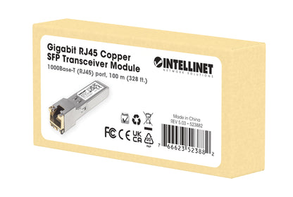Gigabit RJ45 Copper SFP Transceiver Module Packaging Image 2