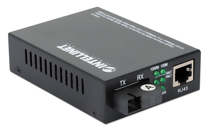 Gigabit Ethernet WDM Bi-Directional Single Mode Media Converter Image 3
