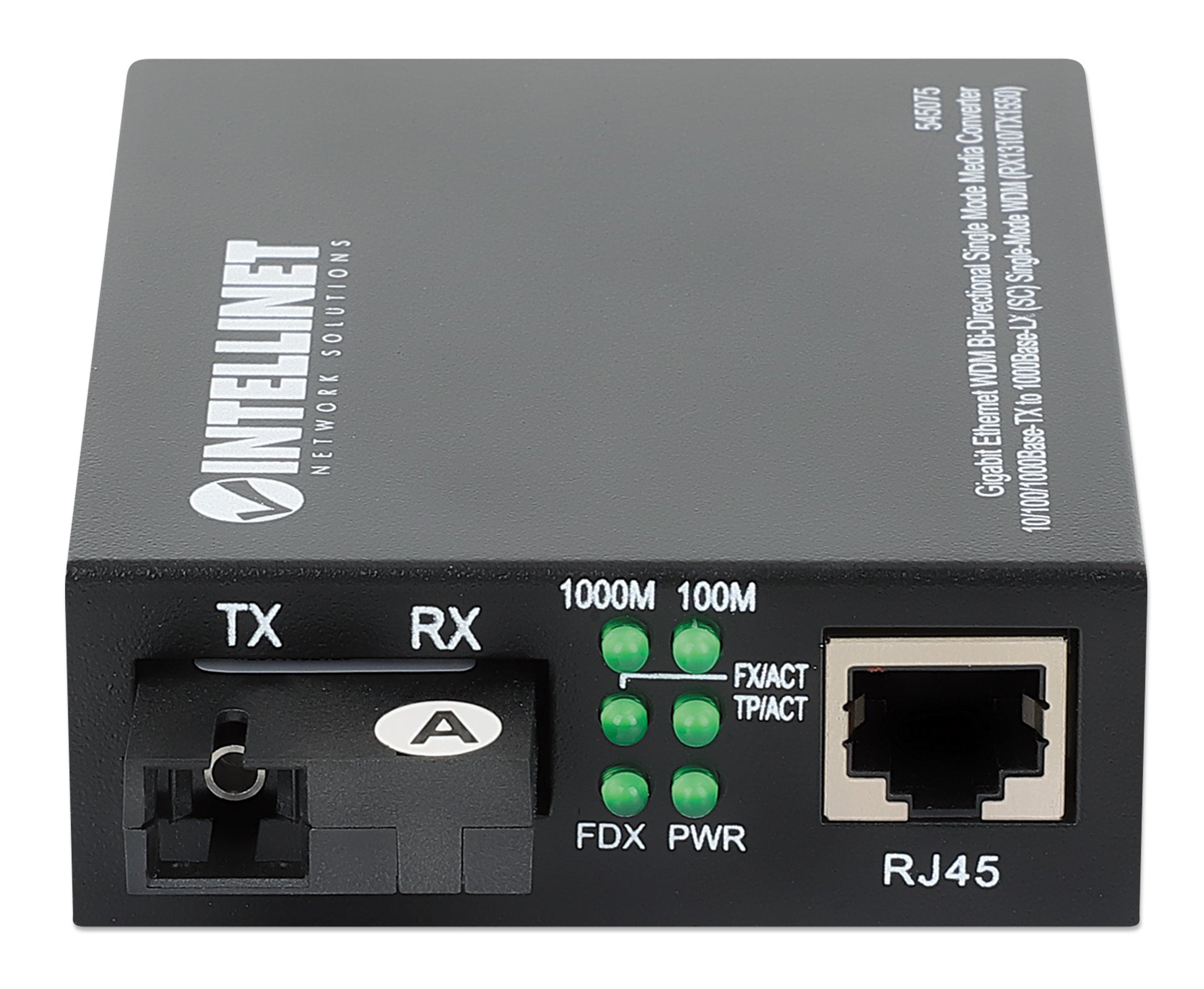 Gigabit Ethernet WDM Bi-Directional Single Mode Media Converter Image 4