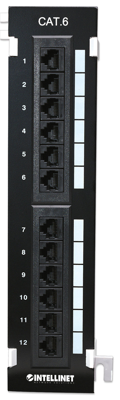 Cat6 12-Port Wall-Mount Patch Panel Image 6