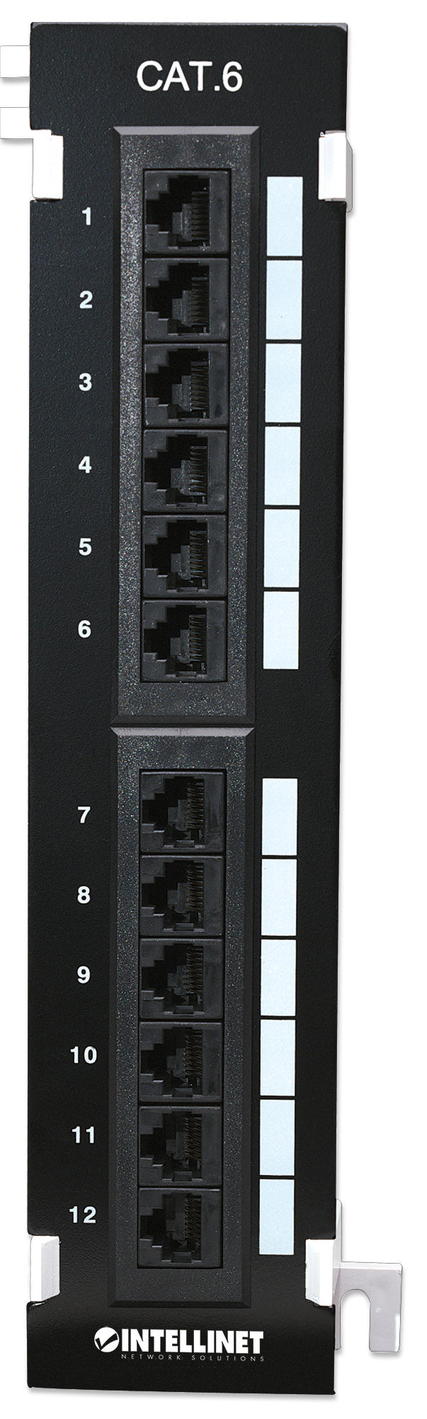 Cat6 12-Port Wall-Mount Patch Panel Image 5