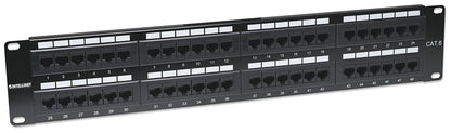 Cat6 48-Port Patch Panel, 2U Image 3
