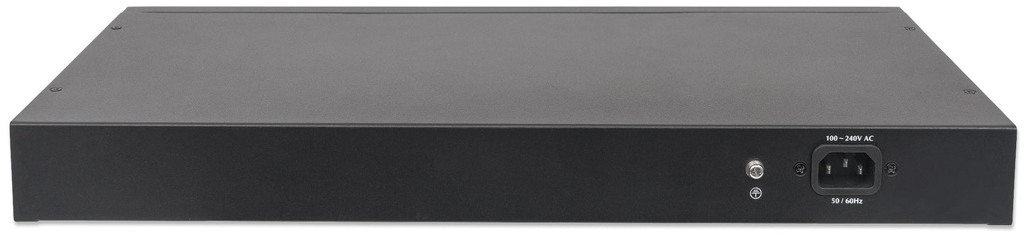 24-Port Gigabit Ethernet PoE+ Web-Managed Switch with 2 SFP Ports Image 5