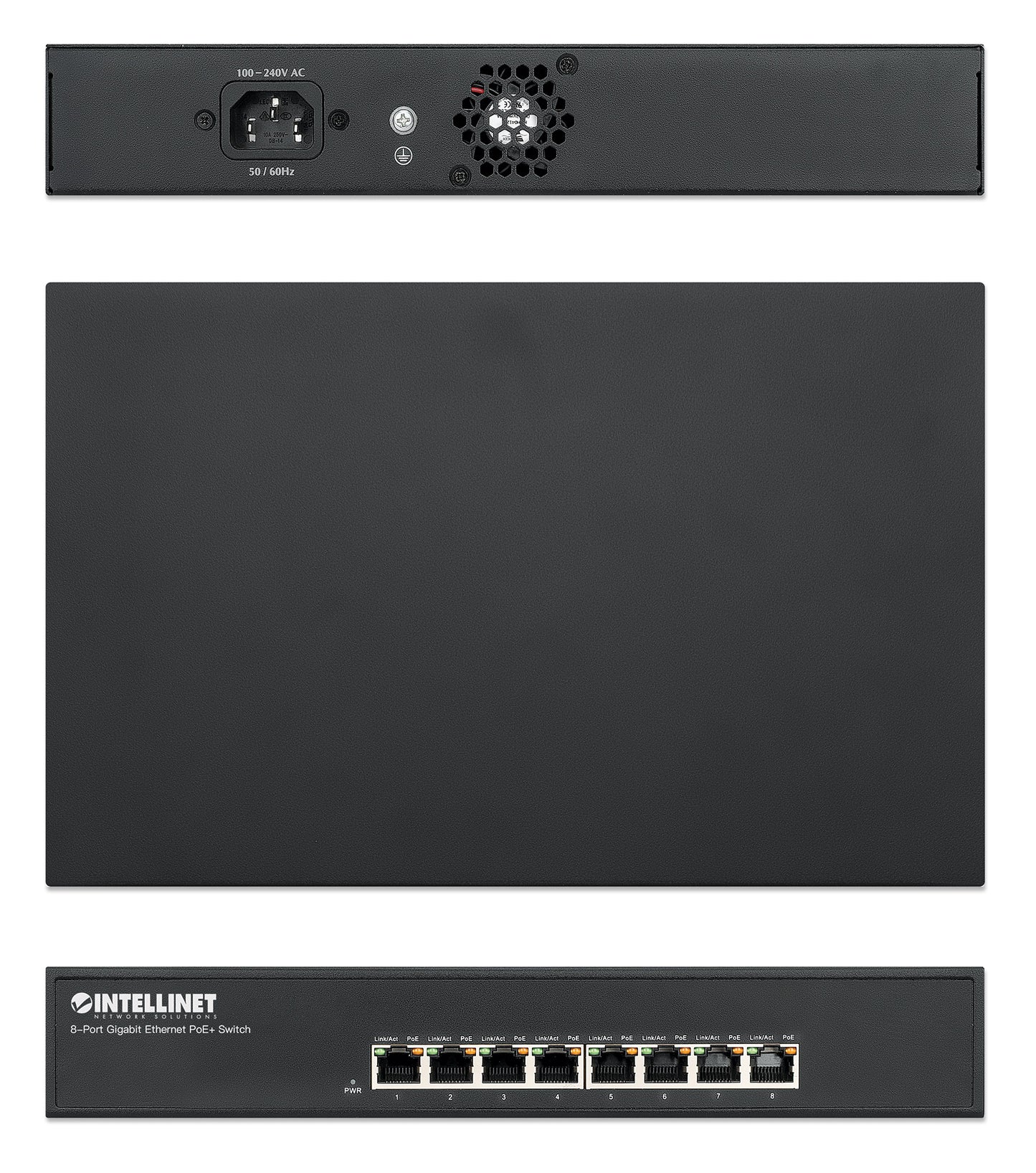 8-Port Gigabit Ethernet PoE+ Switch Image 6