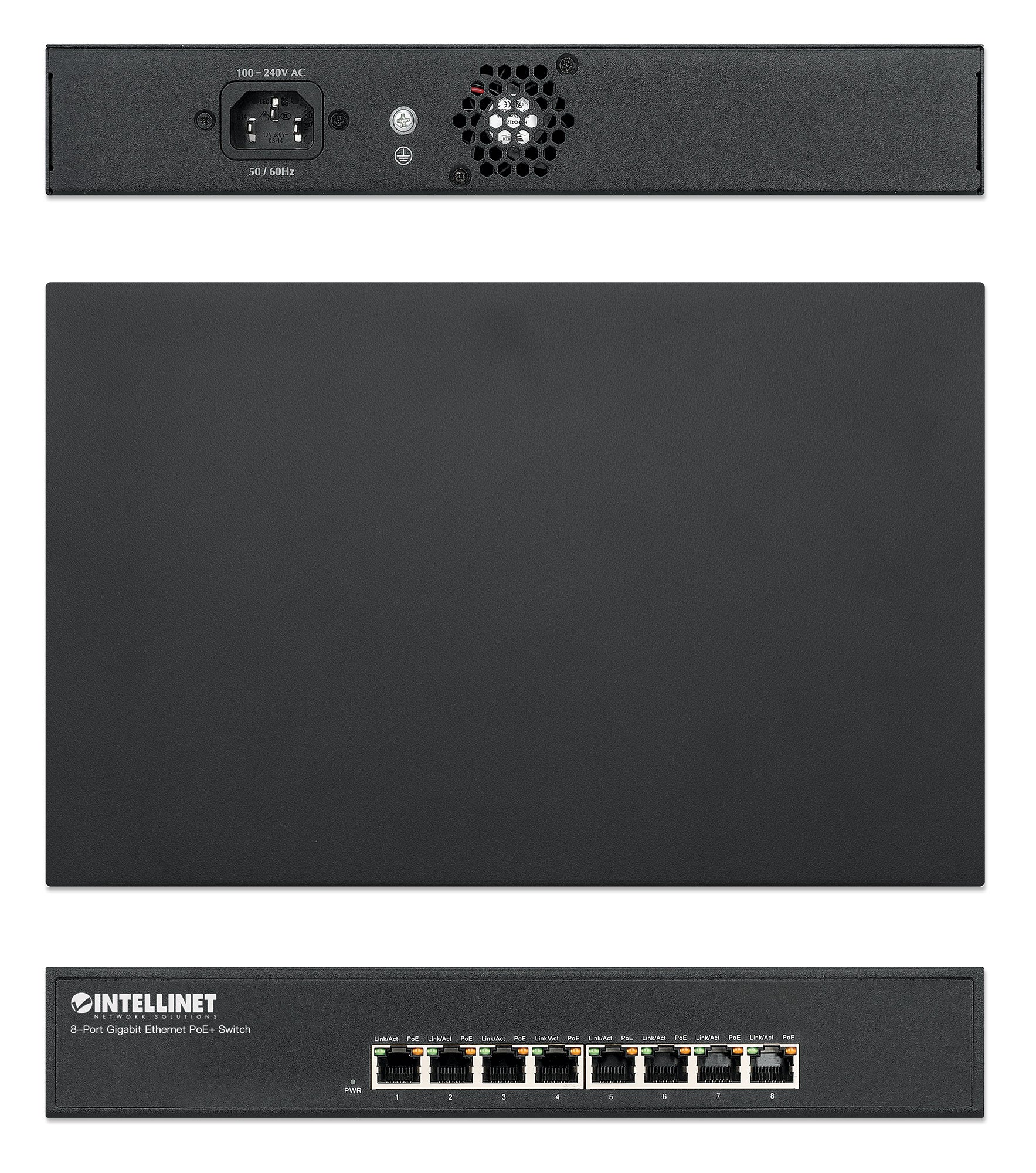 8-Port Gigabit Ethernet PoE+ Switch Image 6