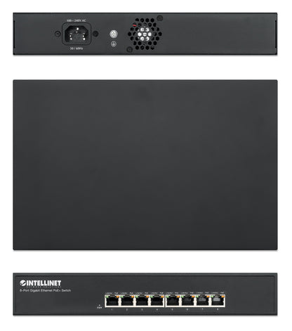 8-Port Gigabit Ethernet PoE+ Switch Image 6