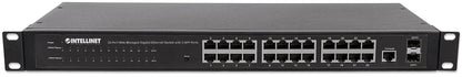 24-Port Web-Managed Gigabit Ethernet Switch with 2 SFP Ports Image 6