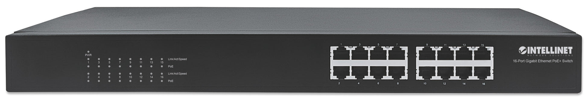 16-Port Gigabit Ethernet PoE+ Switch Image 4