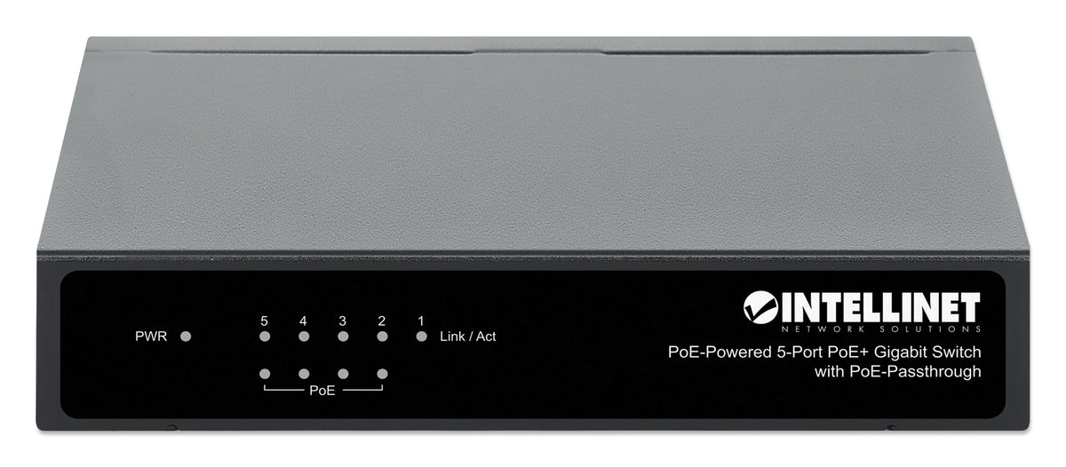 PoE-Powered 5-Port Gigabit Switch with PoE-Passthrough Image 4