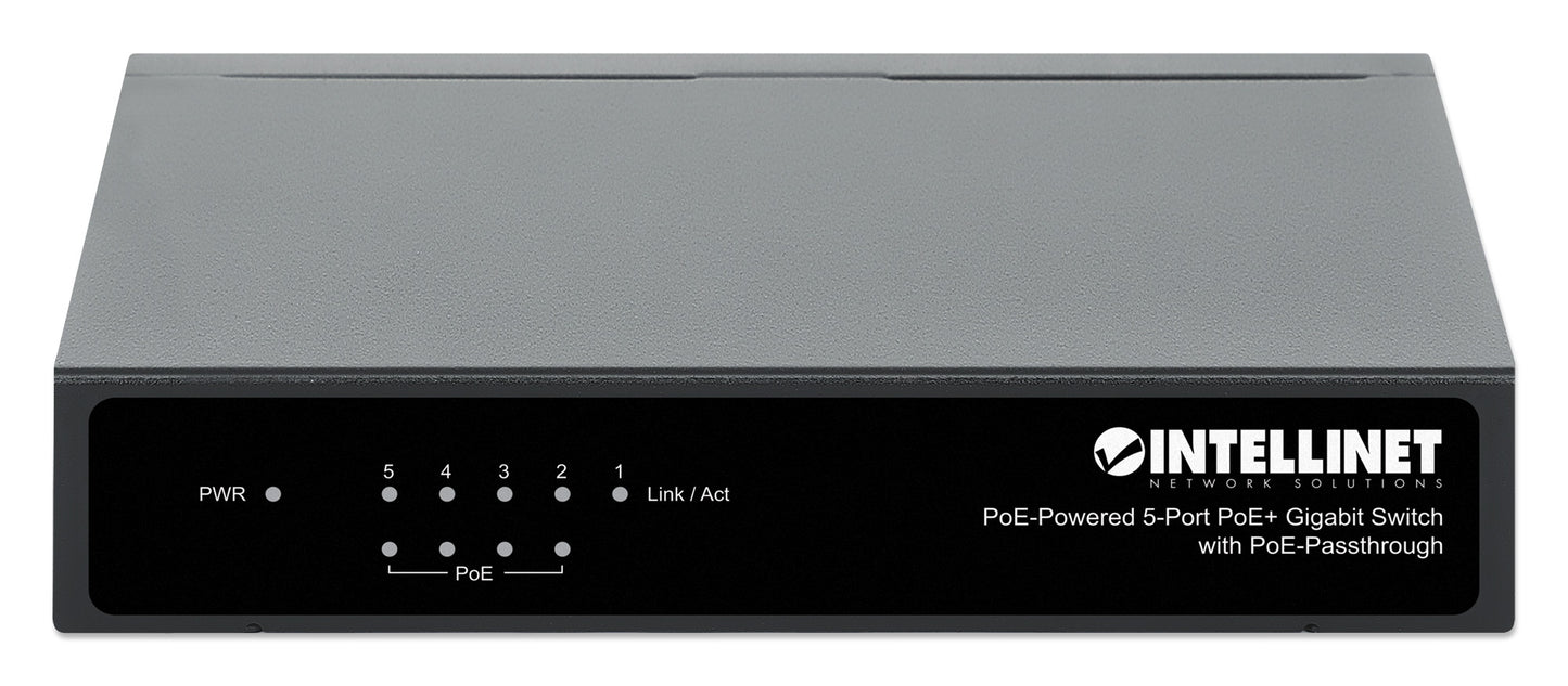 PoE-Powered 5-Port Gigabit Switch with PoE-Passthrough Image 4