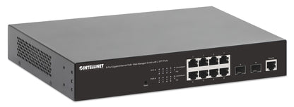 8-Port Gigabit Ethernet PoE+ Web-Managed Switch with 2 SFP Ports Image 3