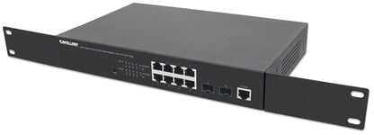 8-Port Gigabit Ethernet PoE+ Web-Managed Switch with 2 SFP Ports Image 8