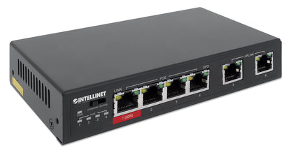 6-Port Fast Ethernet Switch with 4 PoE Ports (1 x High-Power PoE) Image 3