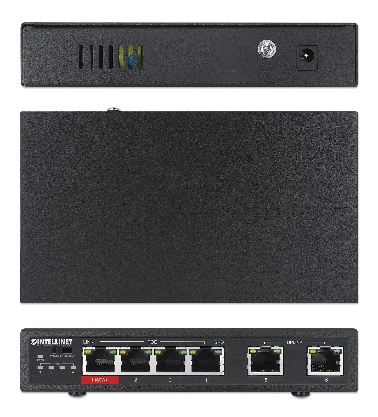 6-Port Fast Ethernet Switch with 4 PoE Ports (1 x High-Power PoE) Image 6