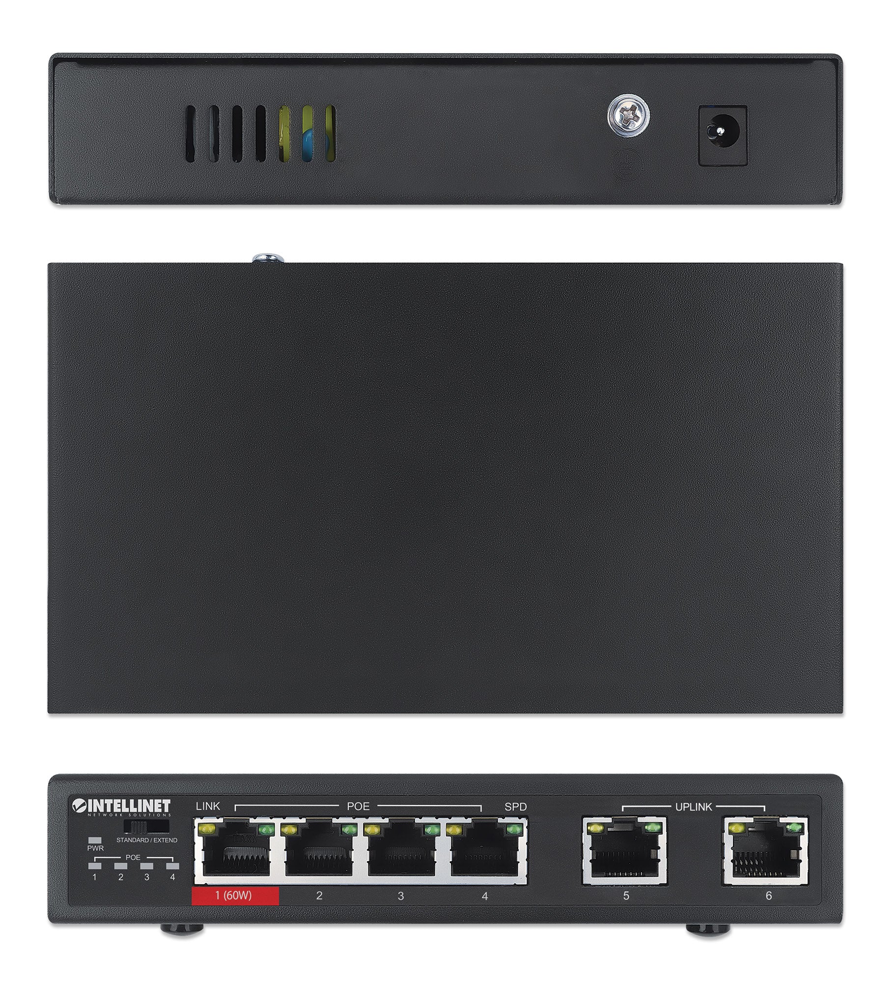 6-Port Fast Ethernet Switch with 4 PoE Ports (1 x High-Power PoE) Image 6