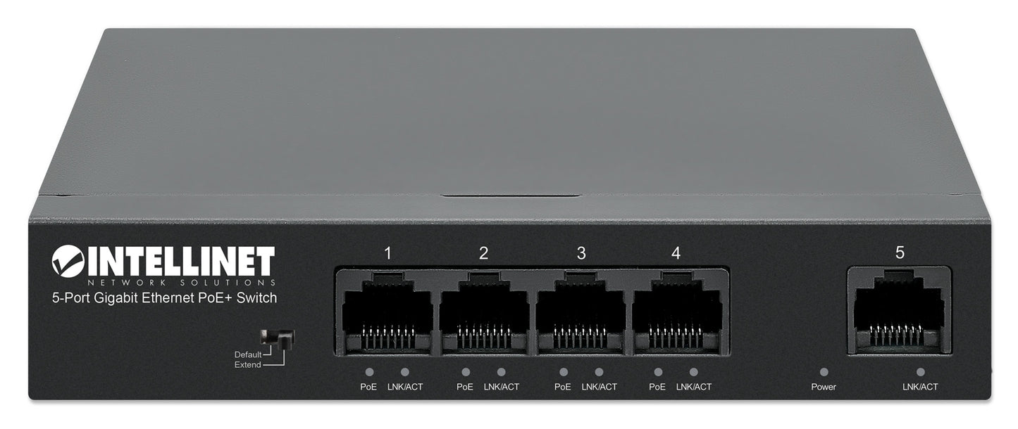 5-Port Gigabit Ethernet PoE+ Switch Image 4